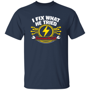 Electrician – I Fix What He Tried Shirt | VoltShirts redirect04152026230403 1 VoltShirts