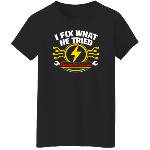 Electrician – I Fix What He Tried Shirt | VoltShirts redirect04152026230404 1 VoltShirts
