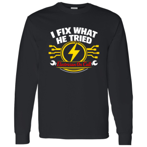 Electrician – I Fix What He Tried Shirt | VoltShirts redirect04152026230404 4 VoltShirts