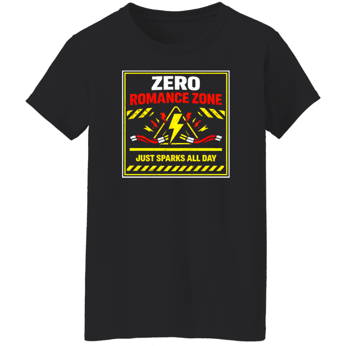 Electrician Shirt – Daily Sparks Zero Romance Zone | VoltShirts Electrician Shirt – Daily Sparks Zero Romance Zone - Image 7