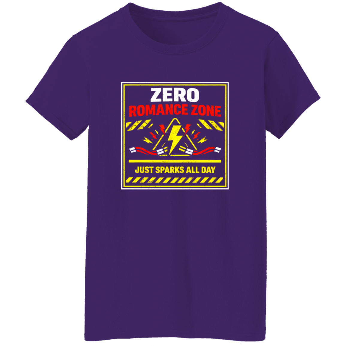 Electrician Shirt – Daily Sparks Zero Romance Zone | VoltShirts Electrician Shirt – Daily Sparks Zero Romance Zone - Image 10