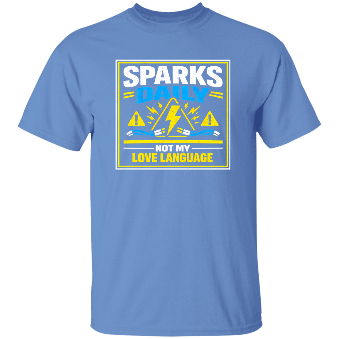 Electrician Shirt – Sparks Daily Not My Love Language | VoltShirts Electrician Shirt – Sparks Daily Not My Love Language - Image 4