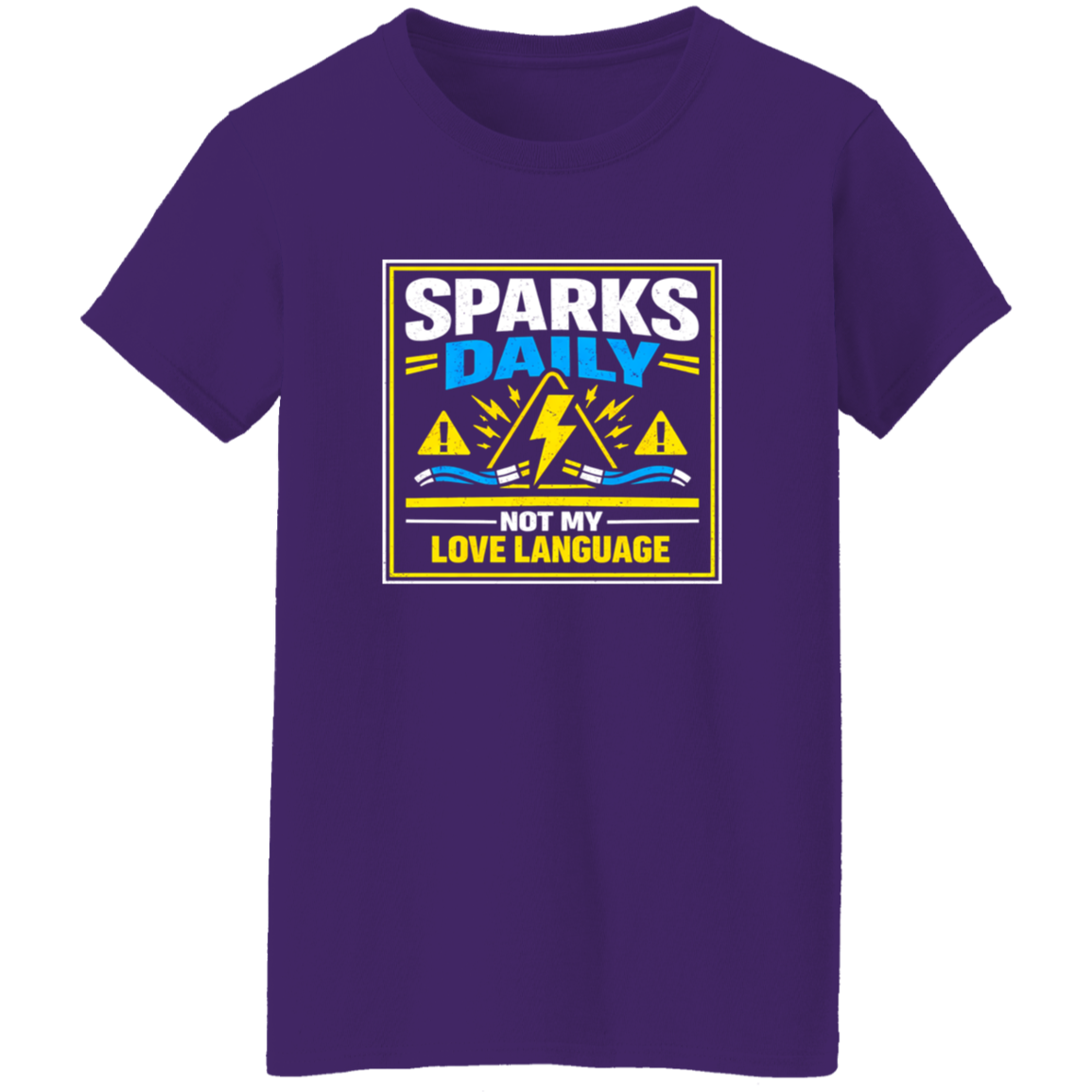 Electrician Shirt – Sparks Daily Not My Love Language | VoltShirts Electrician Shirt – Sparks Daily Not My Love Language - Image 10