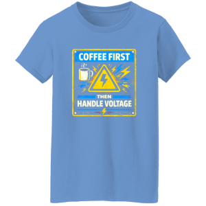 Funny Electrician Shirt – Coffee First Then Handle Voltage | VoltShirts redirect04152026230422 2 VoltShirts