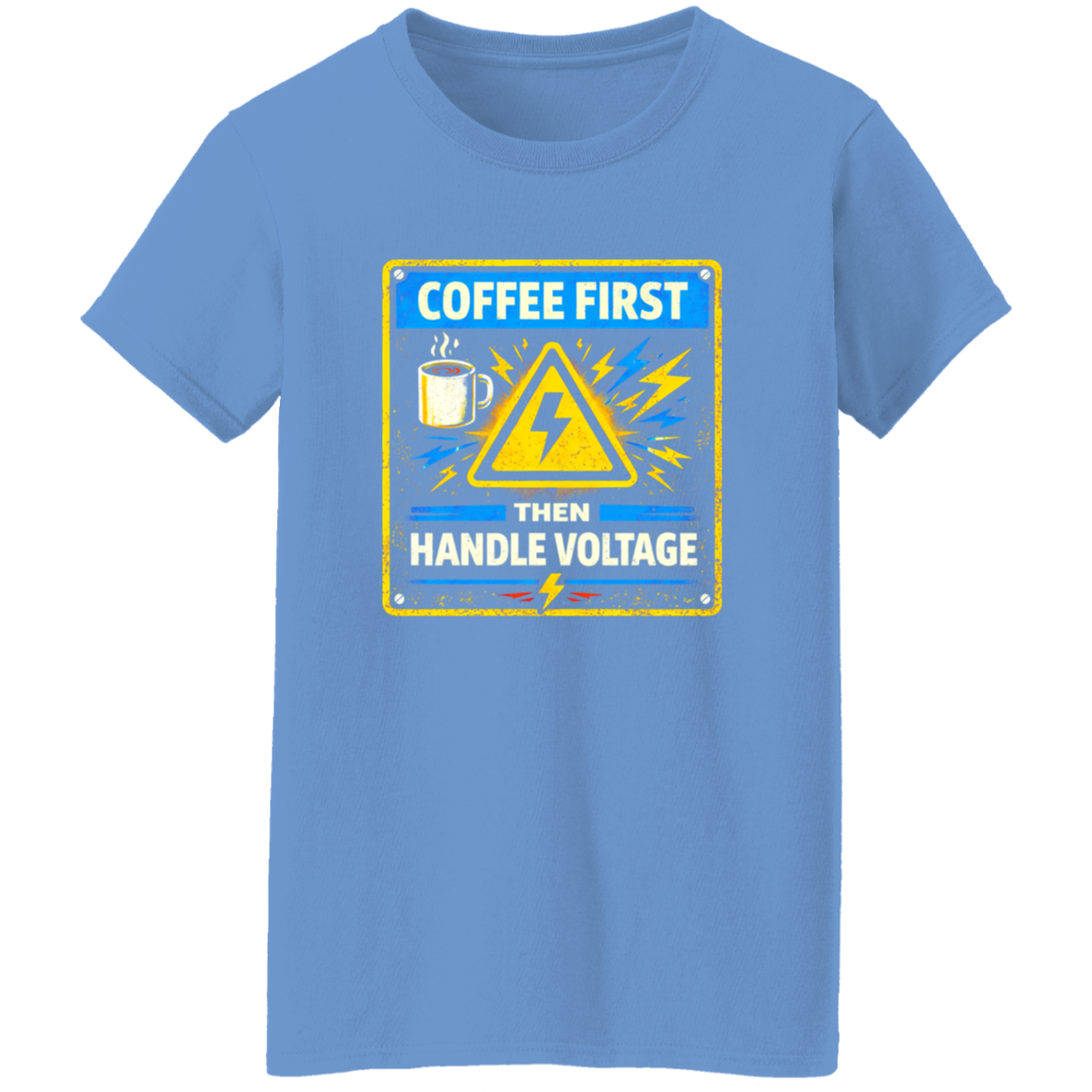 Funny Electrician Shirt – Coffee First Then Handle Voltage | VoltShirts Funny Electrician Shirt – Coffee First Then Handle Voltage - Image 8