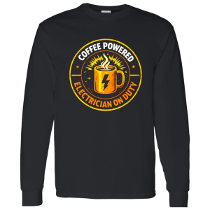 Funny Electrician Shirt – Coffee Powered Electrician On Duty | VoltShirts redirect04152026230428 3 VoltShirts