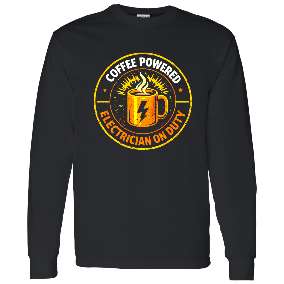 Funny Electrician Shirt – Coffee Powered Electrician On Duty | VoltShirts Funny Electrician Shirt – Coffee Powered Electrician On Duty - Image 11