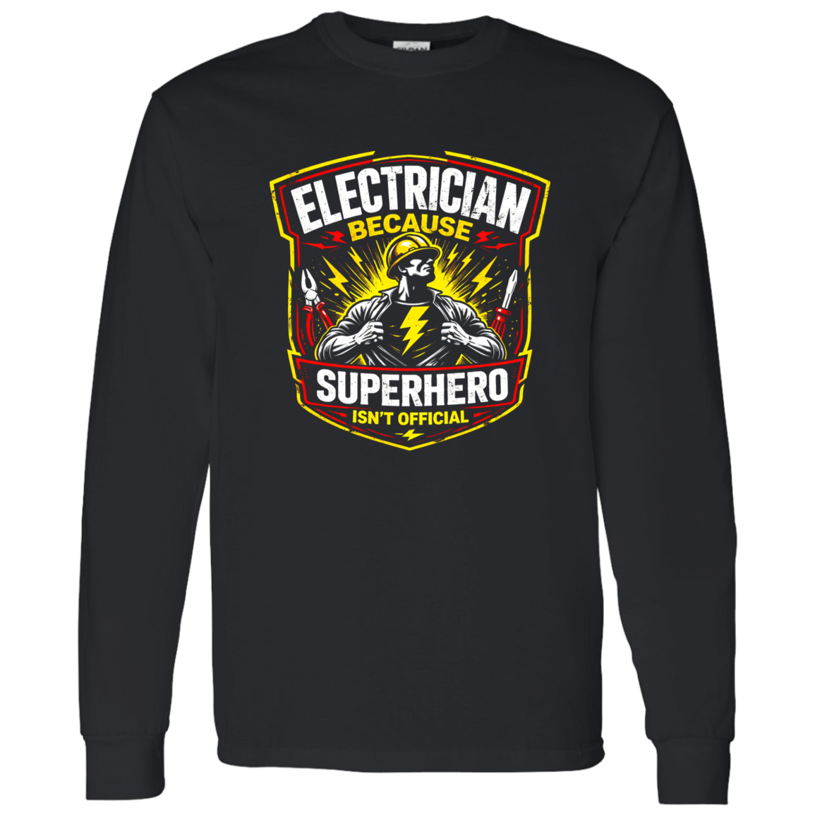 Funny Electrician Shirt – Electrician Because Superhero Isn’t Official | VoltShirts Funny Electrician Shirt – Electrician Because Superhero Isn’t Official - Image 11