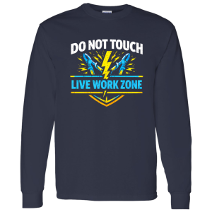 Funny Electrician Shirt – Do Not Touch Live Work Zone | VoltShirts redirect04152026230442 VoltShirts