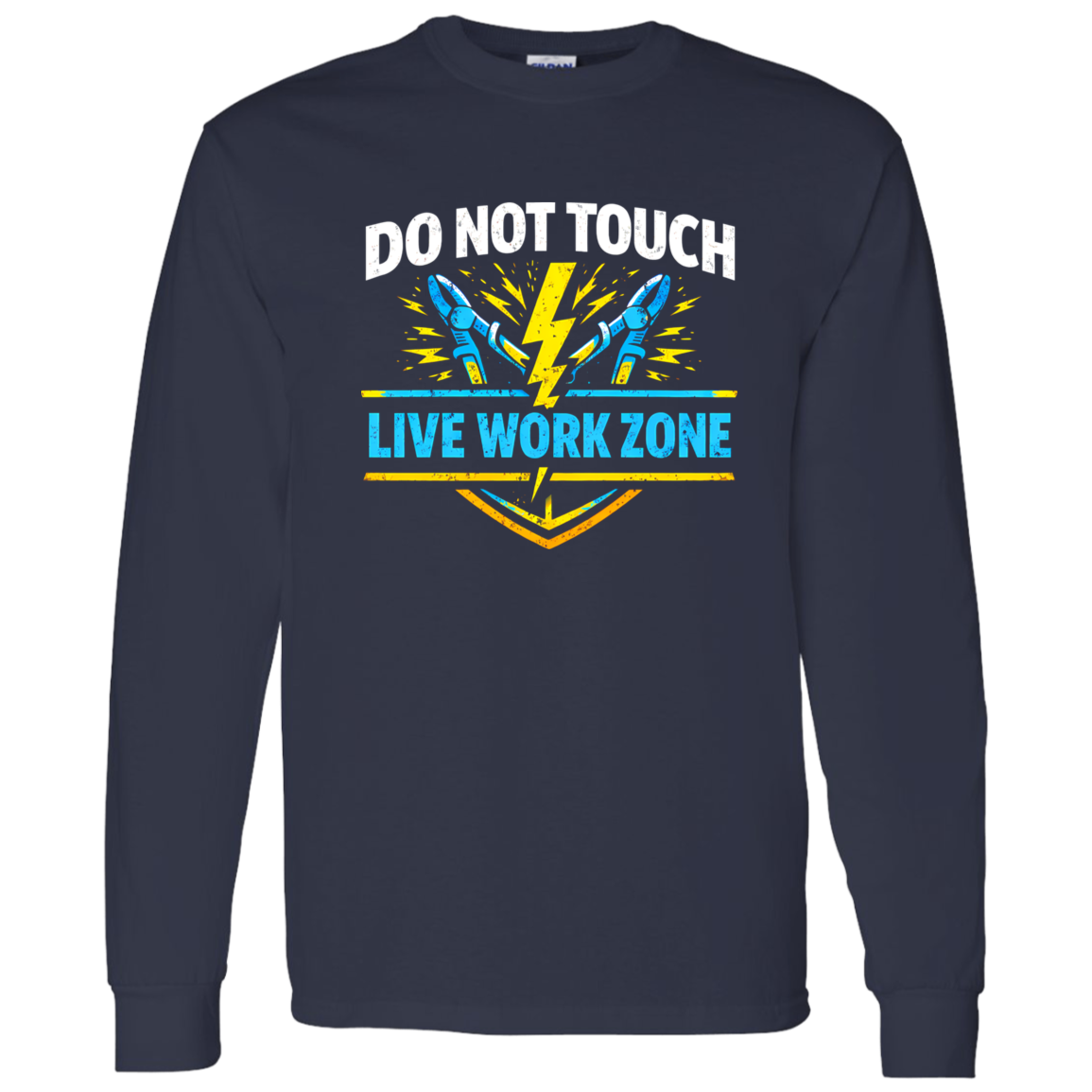 Funny Electrician Shirt – Do Not Touch Live Work Zone | VoltShirts Funny Electrician Shirt – Do Not Touch Live Work Zone - Image 12