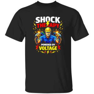 Electrician Joke Shirt – Shock Therapy Mode
