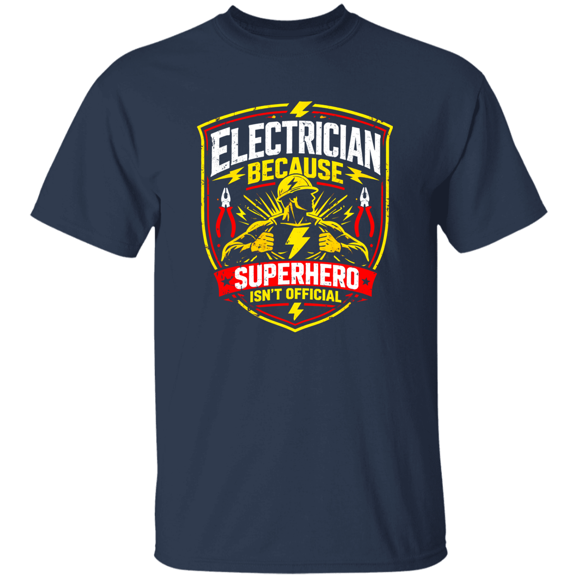 Funny Electrician Shirt – Electrician Because Superhero Isn’t Official 2 | VoltShirts Funny Electrician Shirt – Electrician Because Superhero Isn’t Official 2 - Image 5