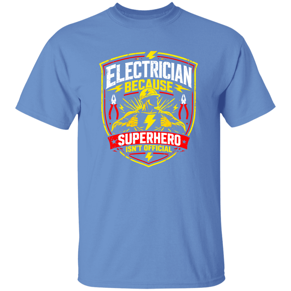 Funny Electrician Shirt – Electrician Because Superhero Isn’t Official 2 | VoltShirts Funny Electrician Shirt – Electrician Because Superhero Isn’t Official 2 - Image 4