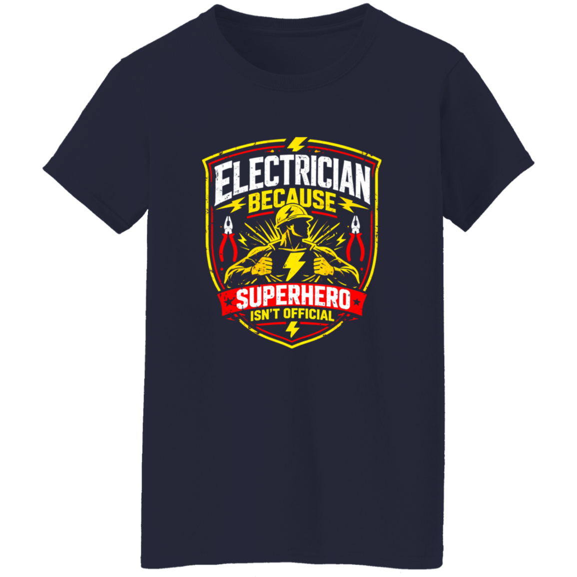 Funny Electrician Shirt – Electrician Because Superhero Isn’t Official 2 | VoltShirts Funny Electrician Shirt – Electrician Because Superhero Isn’t Official 2 - Image 9