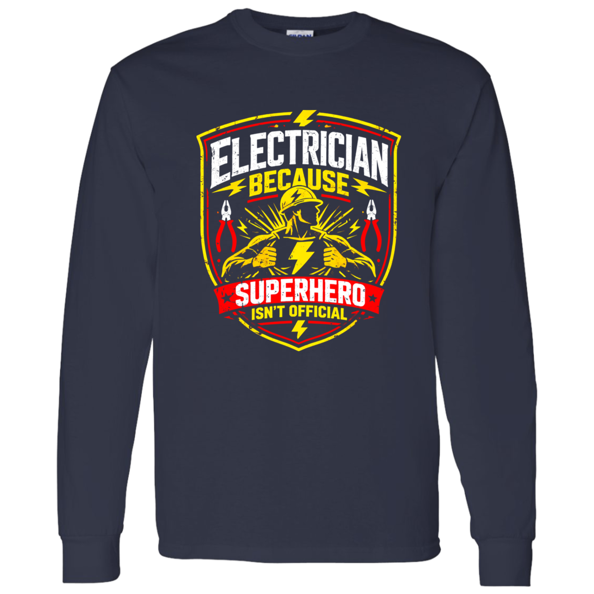 Funny Electrician Shirt – Electrician Because Superhero Isn’t Official 2 | VoltShirts Funny Electrician Shirt – Electrician Because Superhero Isn’t Official 2 - Image 12