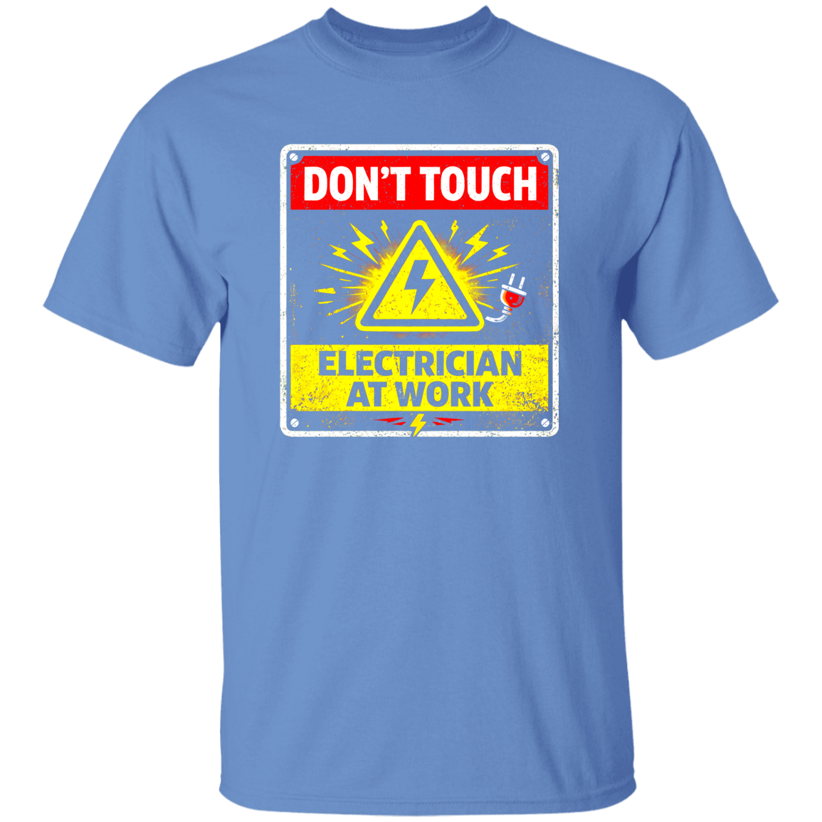 Funny Electrician Shirt – Don’t Touch Electrician At Work | VoltShirts Funny Electrician Shirt – Don’t Touch Electrician At Work - Image 4