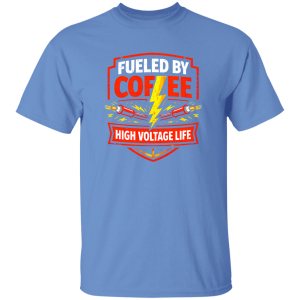 Funny Electrician Shirt – Fueled By Coffee High Voltage Life | VoltShirts redirect04162026000426 VoltShirts