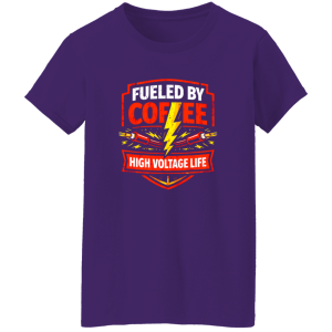 Funny Electrician Shirt – Fueled By Coffee High Voltage Life | VoltShirts redirect04162026000427 3 VoltShirts