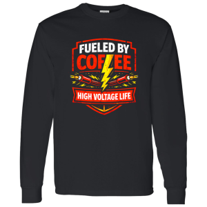 Funny Electrician Shirt – Fueled By Coffee High Voltage Life | VoltShirts redirect04162026000427 4 VoltShirts