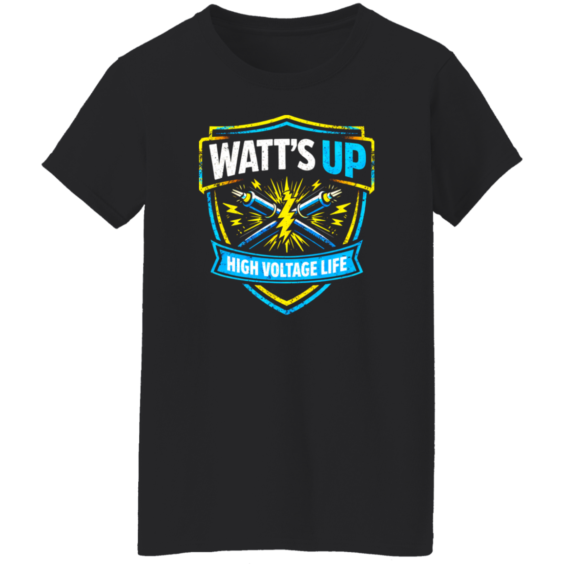 Funny Electrician Shirt – Watt’s Up High Voltage Life | VoltShirts Funny Electrician Shirt – Watt’s Up High Voltage Life - Image 7