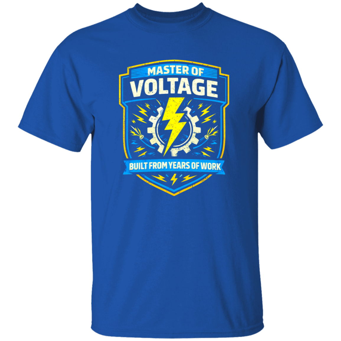 Electrician Gift Shirt – Master Of Voltage Built From Years Of Work | VoltShirts Electrician Gift Shirt – Master Of Voltage Built From Years Of Work - Image 6