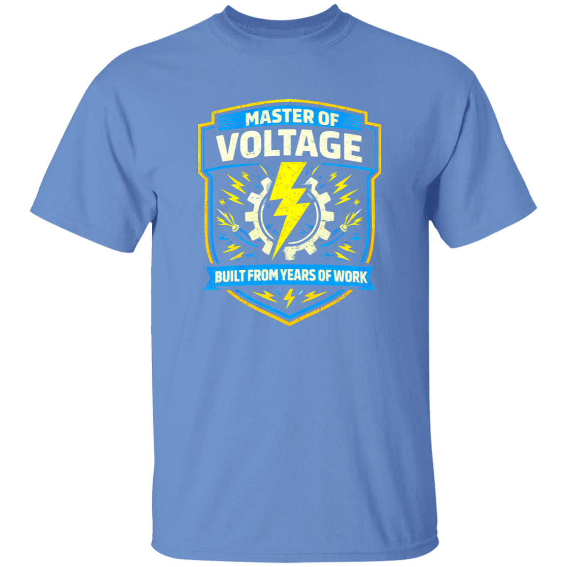 Electrician Gift Shirt – Master Of Voltage Built From Years Of Work | VoltShirts Electrician Gift Shirt – Master Of Voltage Built From Years Of Work - Image 4