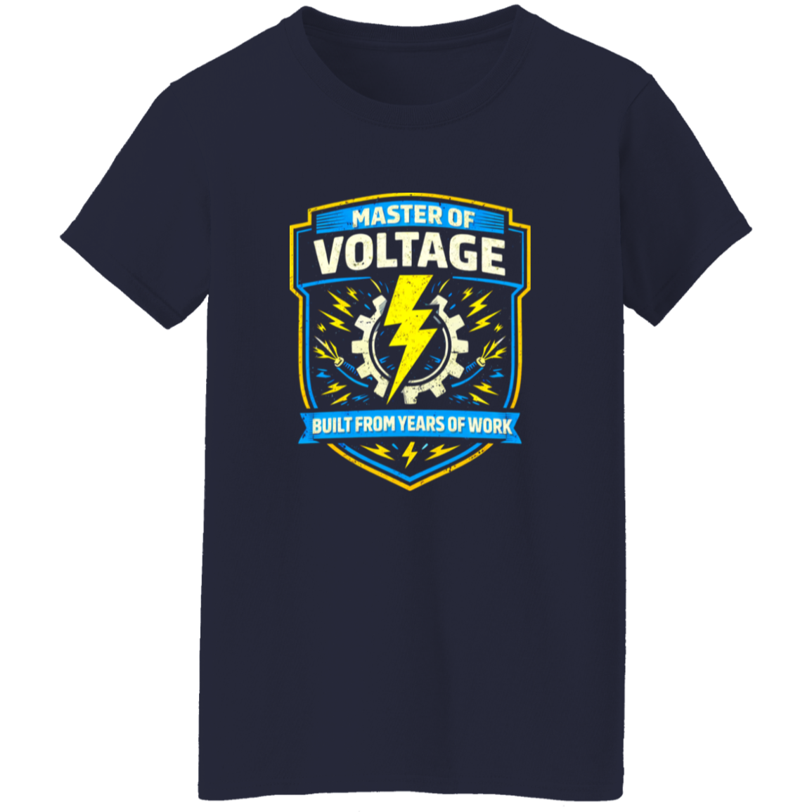 Electrician Gift Shirt – Master Of Voltage Built From Years Of Work | VoltShirts Electrician Gift Shirt – Master Of Voltage Built From Years Of Work - Image 9