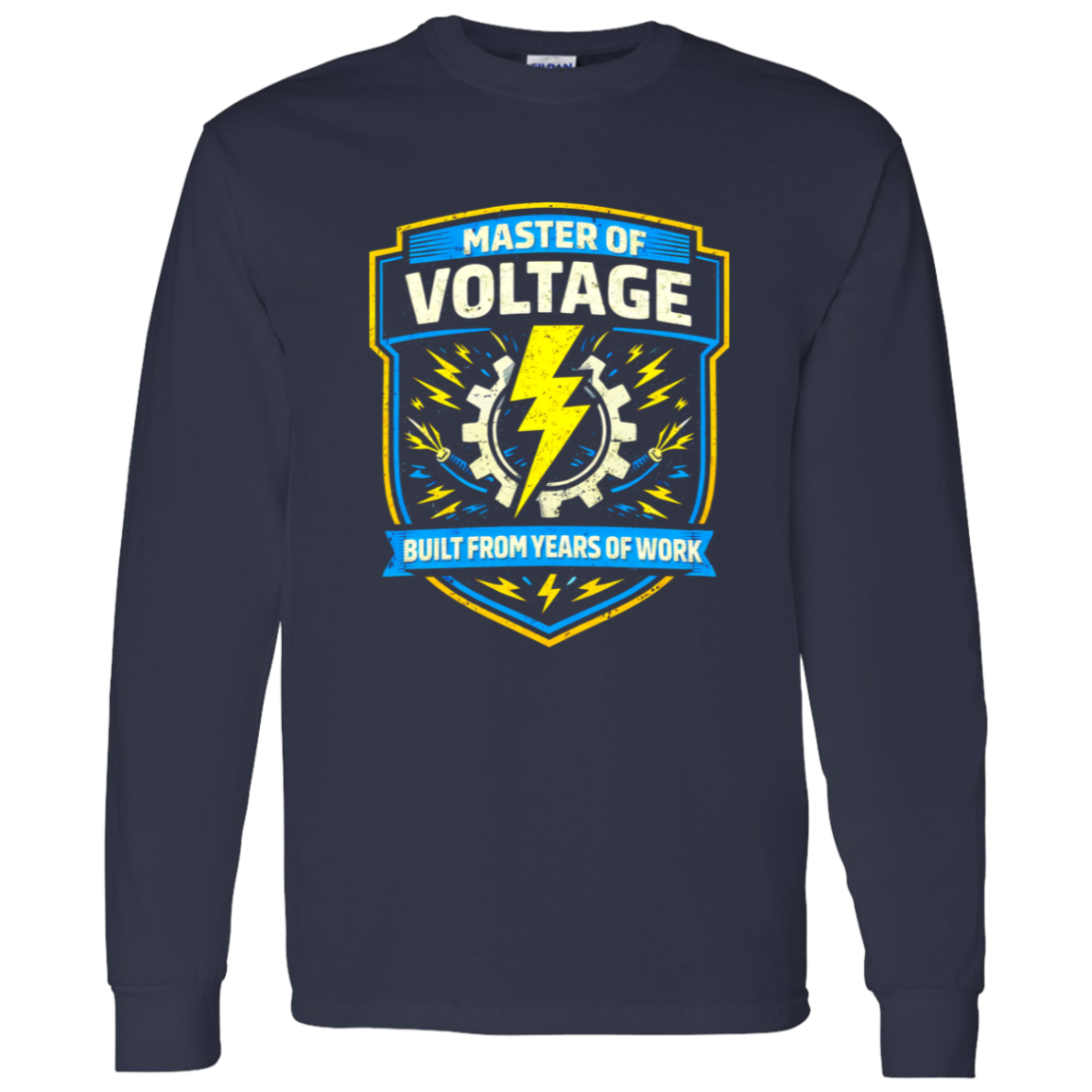 Electrician Gift Shirt – Master Of Voltage Built From Years Of Work | VoltShirts Electrician Gift Shirt – Master Of Voltage Built From Years Of Work - Image 12