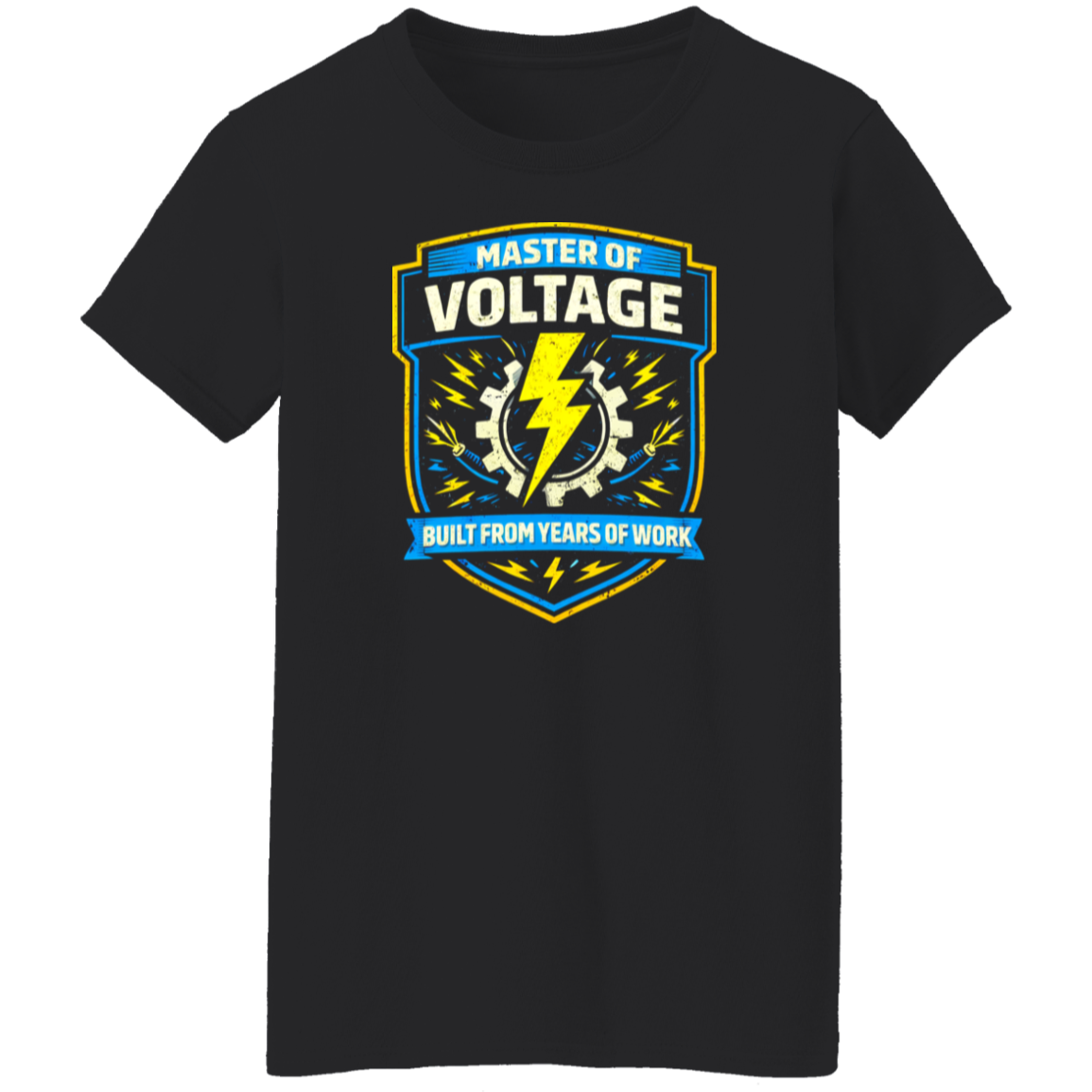 Electrician Gift Shirt – Master Of Voltage Built From Years Of Work | VoltShirts Electrician Gift Shirt – Master Of Voltage Built From Years Of Work - Image 7