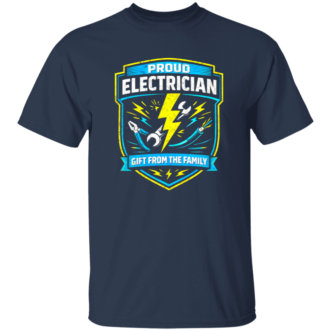 Electrician Gift Shirt – Proud Electrician Gift From The Family | VoltShirts Electrician Gift Shirt – Proud Electrician Gift From The Family - Image 5