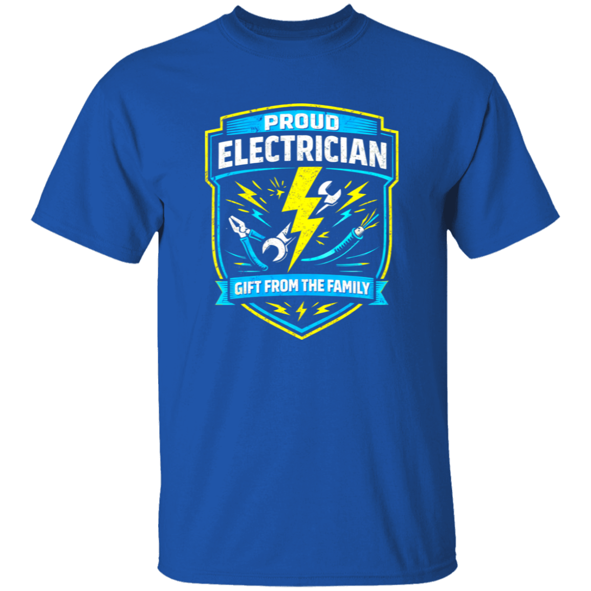 Electrician Gift Shirt – Proud Electrician Gift From The Family | VoltShirts Electrician Gift Shirt – Proud Electrician Gift From The Family - Image 6