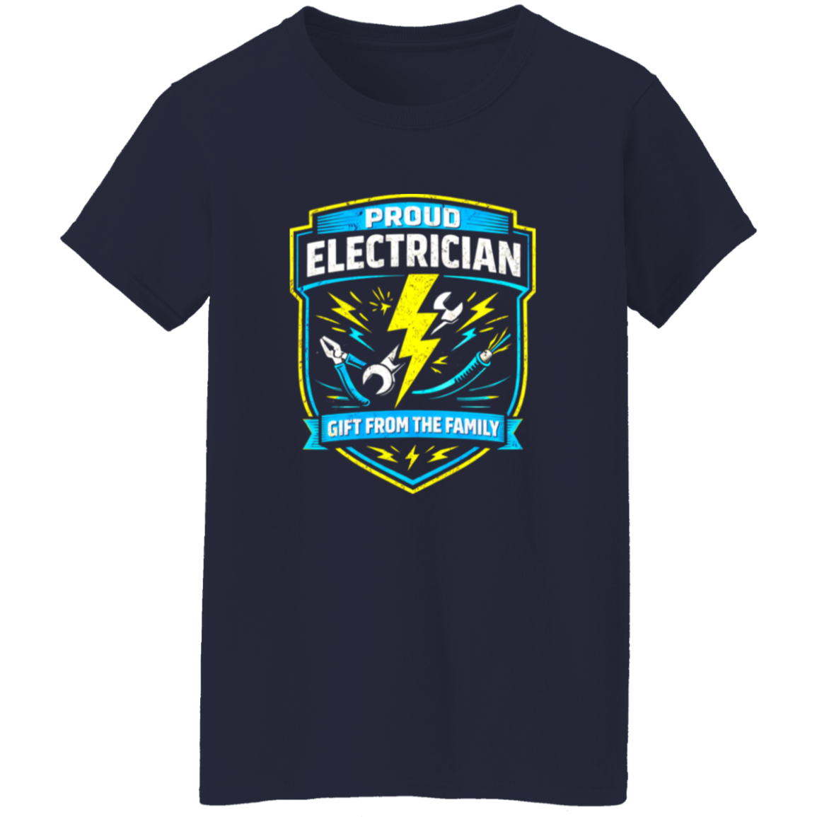 Electrician Gift Shirt – Proud Electrician Gift From The Family | VoltShirts Electrician Gift Shirt – Proud Electrician Gift From The Family - Image 9