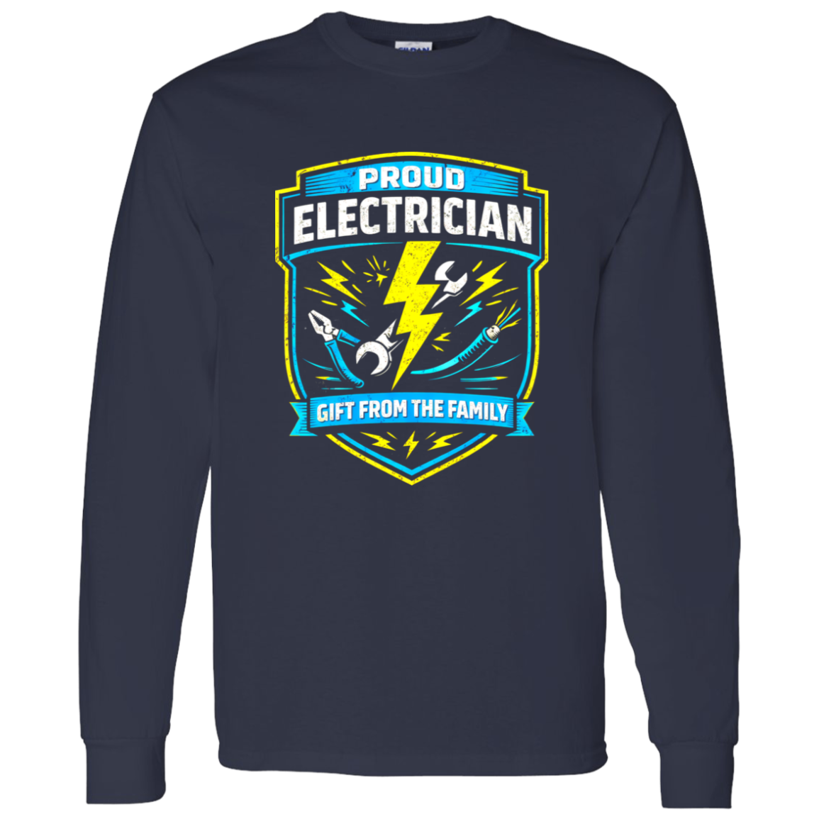 Electrician Gift Shirt – Proud Electrician Gift From The Family | VoltShirts Electrician Gift Shirt – Proud Electrician Gift From The Family - Image 12