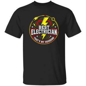 Electrician Gift Shirt – Best Electrician That’s My Husband