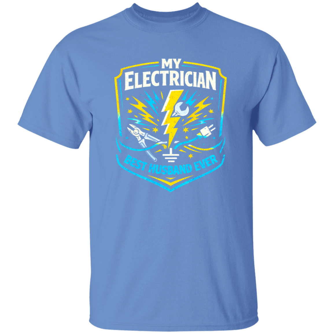 Electrician Husband Shirt – My Electrician Best Husband Ever | VoltShirts Electrician Husband Shirt – My Electrician Best Husband Ever - Image 4