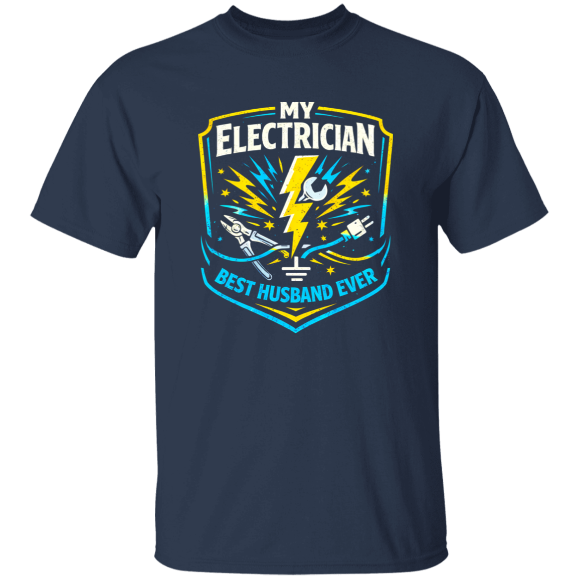 Electrician Husband Shirt – My Electrician Best Husband Ever | VoltShirts Electrician Husband Shirt – My Electrician Best Husband Ever - Image 5