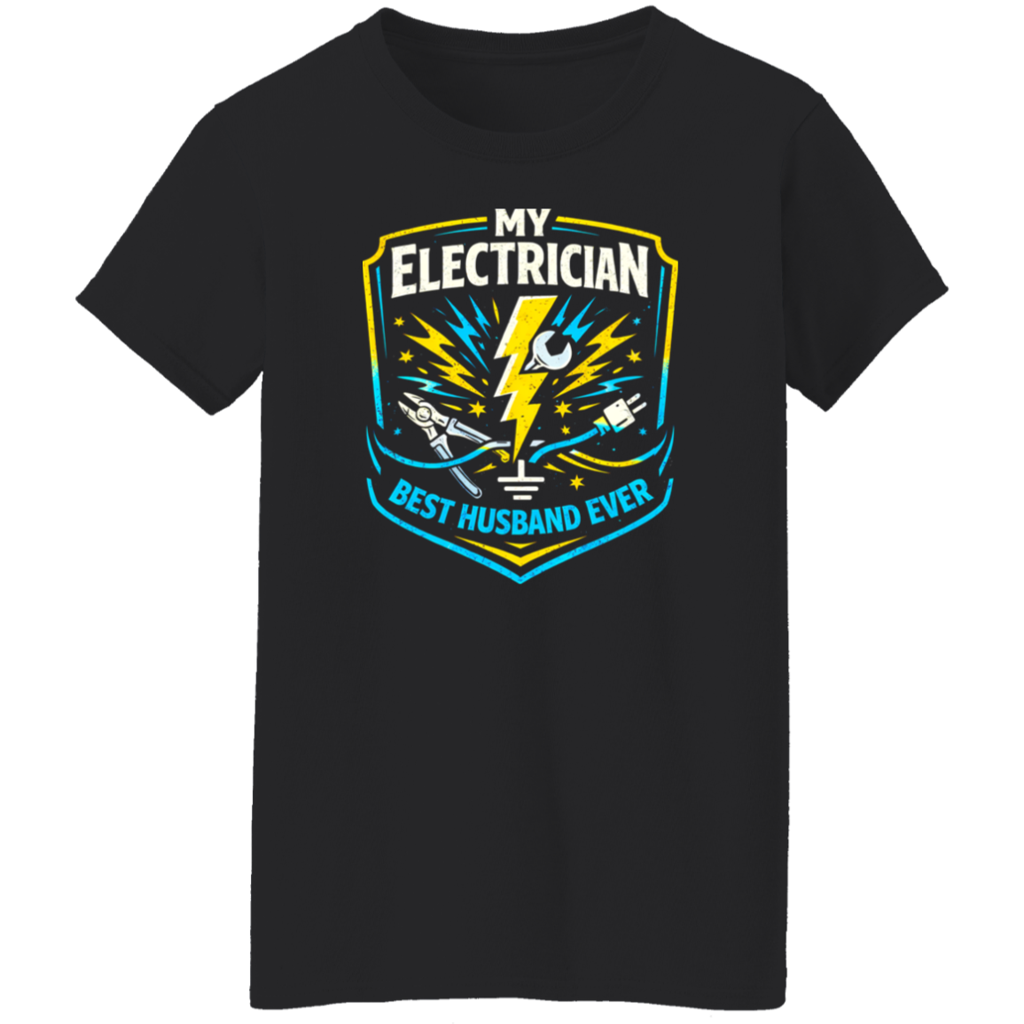 Electrician Husband Shirt – My Electrician Best Husband Ever | VoltShirts Electrician Husband Shirt – My Electrician Best Husband Ever - Image 7