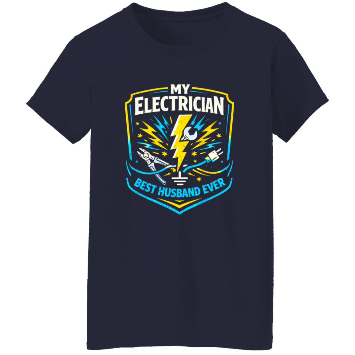 Electrician Husband Shirt – My Electrician Best Husband Ever | VoltShirts Electrician Husband Shirt – My Electrician Best Husband Ever - Image 9