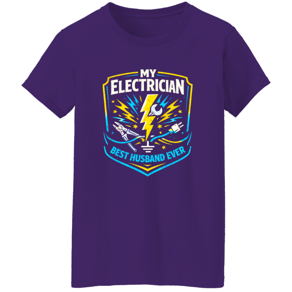 Electrician Husband Shirt – My Electrician Best Husband Ever | VoltShirts Electrician Husband Shirt – My Electrician Best Husband Ever - Image 10