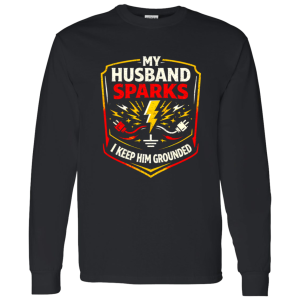 Funny Electrician Wife Shirt – My Husband Sparks I Keep Him | VoltShirts redirect05012026220536 4 VoltShirts