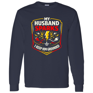 Funny Electrician Wife Shirt – My Husband Sparks I Keep Him | VoltShirts redirect05012026220536 5 VoltShirts
