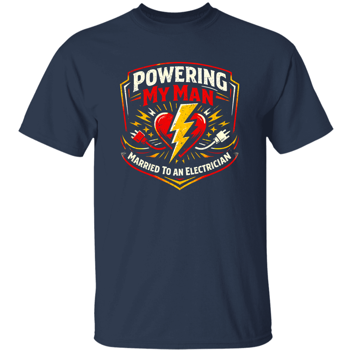 Electrician Wife Shirt – Powering My Man Married To An | VoltShirts Electrician Wife Shirt – Powering My Man Married To An - Image 5