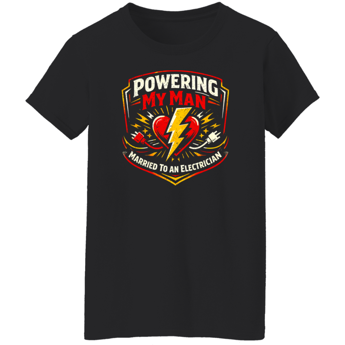 Electrician Wife Shirt – Powering My Man Married To An | VoltShirts Electrician Wife Shirt – Powering My Man Married To An - Image 7