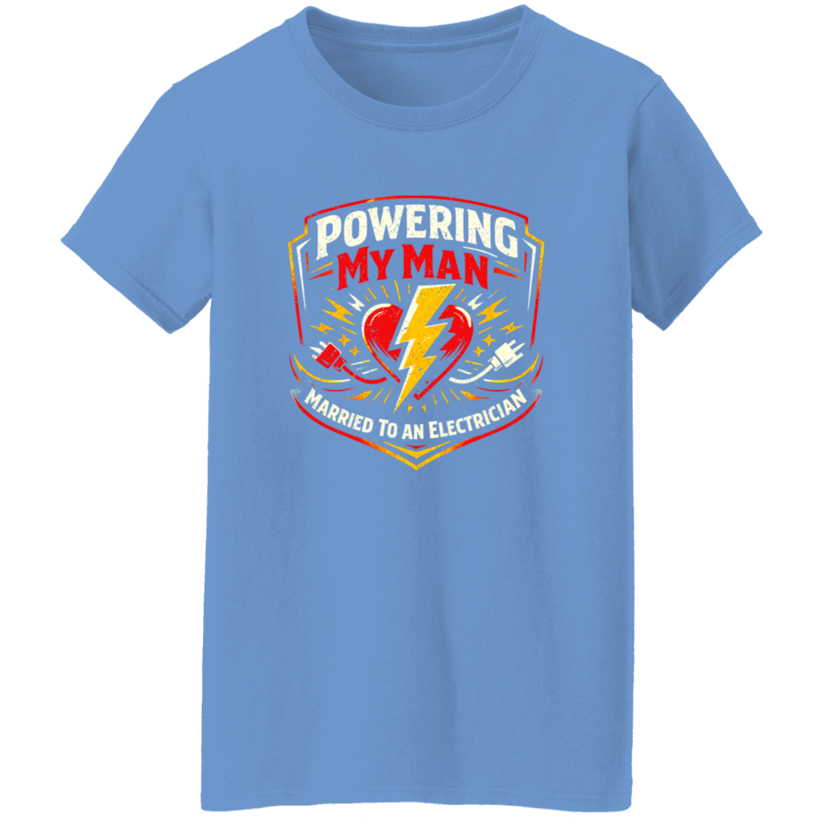 Electrician Wife Shirt – Powering My Man Married To An | VoltShirts Electrician Wife Shirt – Powering My Man Married To An - Image 8