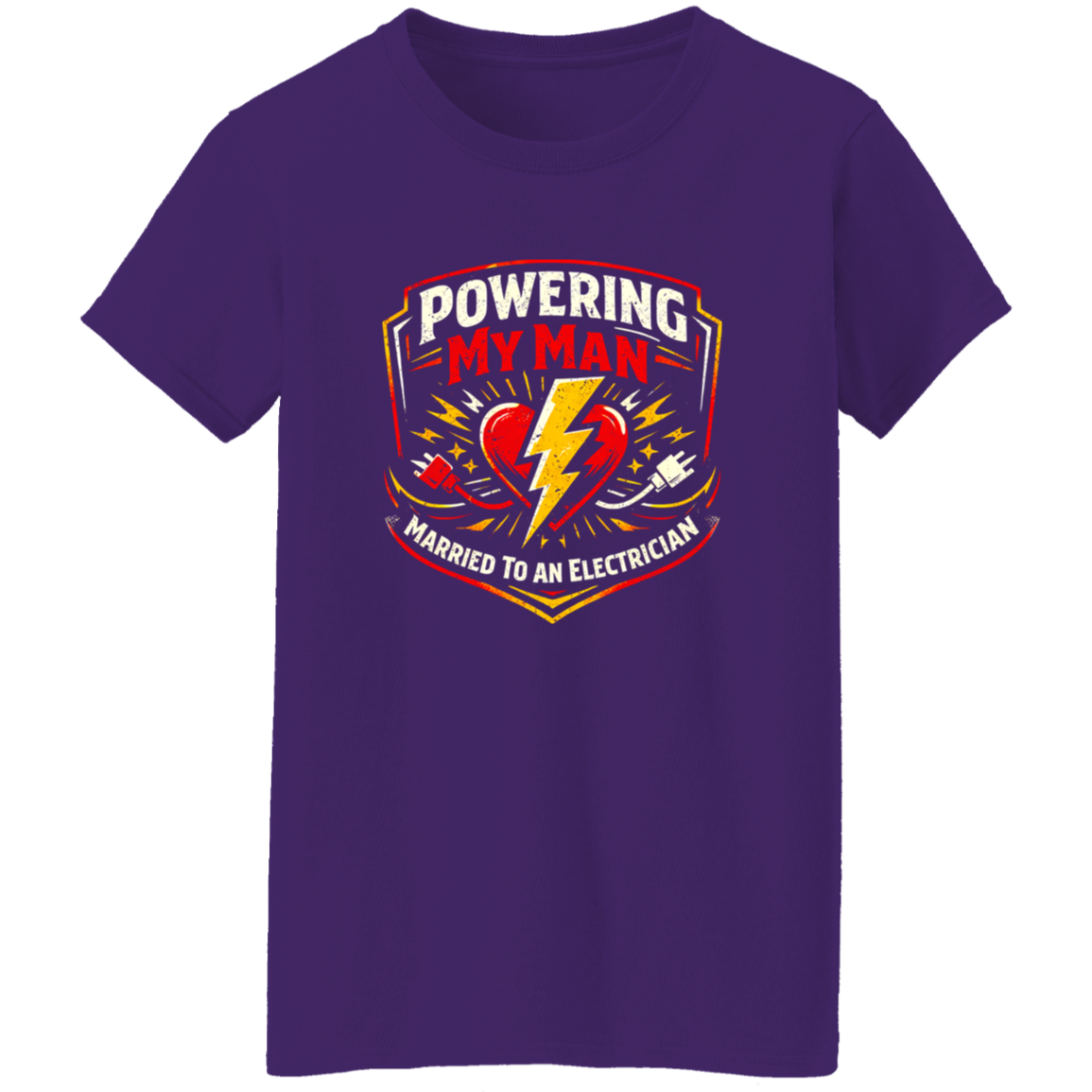 Electrician Wife Shirt – Powering My Man Married To An | VoltShirts Electrician Wife Shirt – Powering My Man Married To An - Image 10