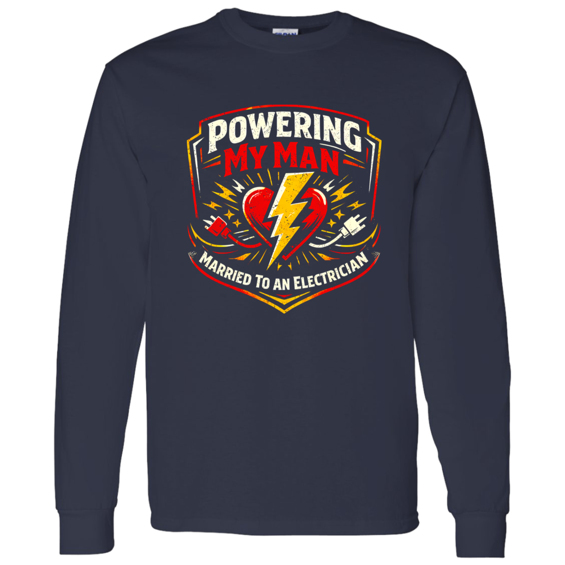 Electrician Wife Shirt – Powering My Man Married To An | VoltShirts Electrician Wife Shirt – Powering My Man Married To An - Image 12