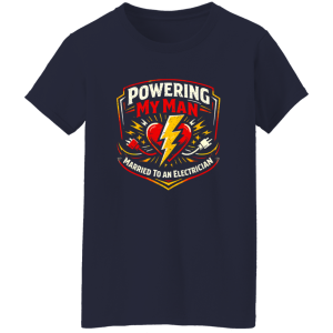 Electrician Wife Shirt – Powering My Man Married To An | VoltShirts redirect05012026220537 VoltShirts