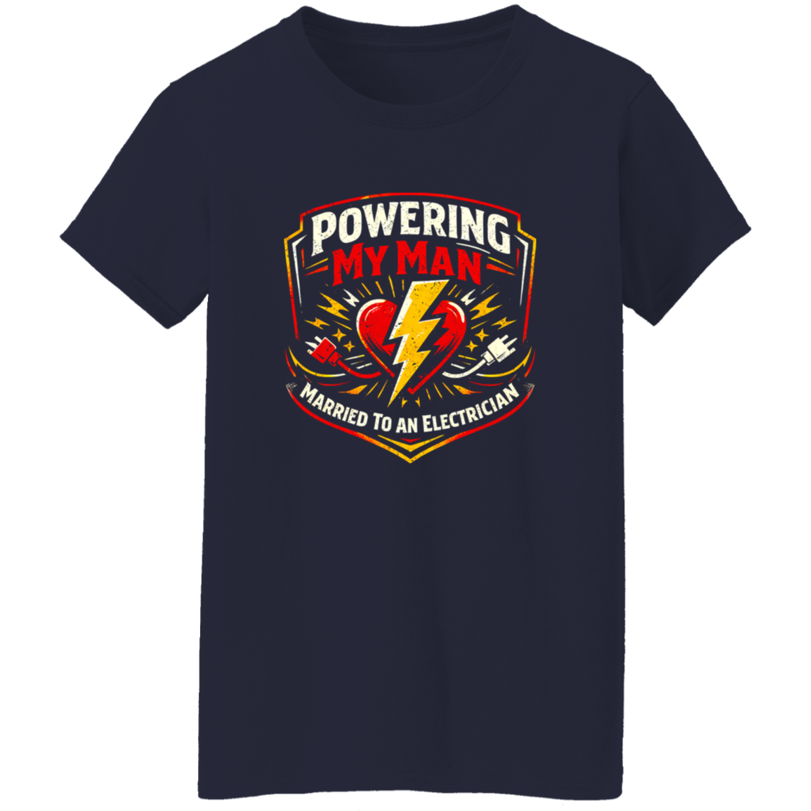 Electrician Wife Shirt – Powering My Man Married To An | VoltShirts Electrician Wife Shirt – Powering My Man Married To An - Image 9