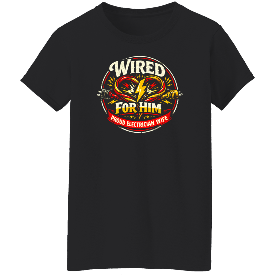 Electrician Wife Shirt – Wired For Him Proud Electrician Wife | VoltShirts Electrician Wife Shirt – Wired For Him Proud Electrician Wife - Image 7