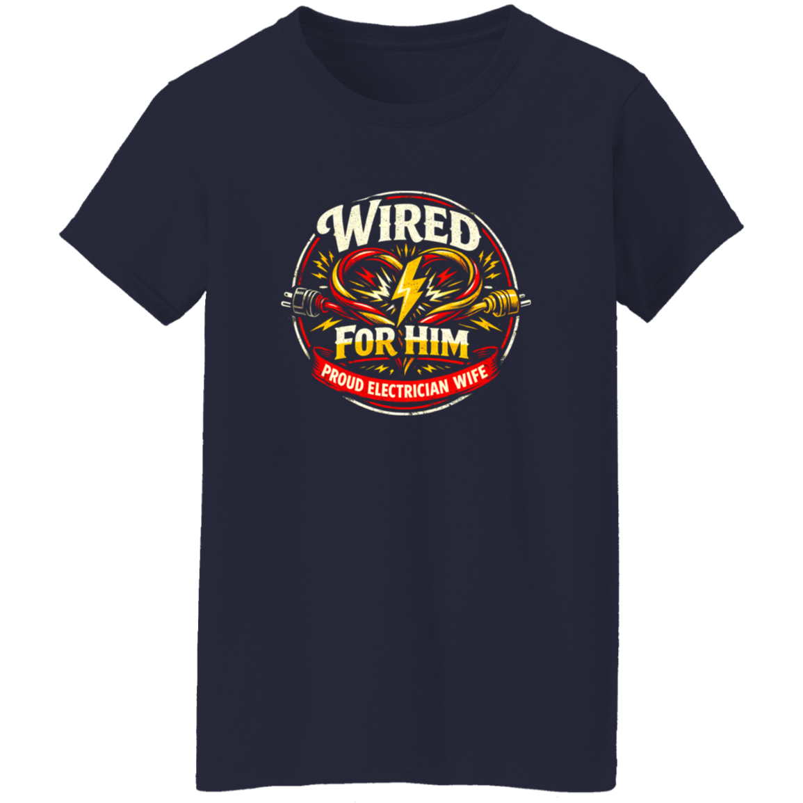 Electrician Wife Shirt – Wired For Him Proud Electrician Wife | VoltShirts Electrician Wife Shirt – Wired For Him Proud Electrician Wife - Image 9